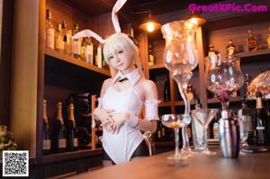 Coser@Sally多啦雪 (Sally Dorasnow): Sora Kasugano Bunny Suit (22 photos)