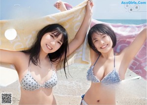 Aika Sawaguchi 沢口愛華, Rio Teramoto 寺本莉緒, Shonen Magazine 2019 No.20 (少年マガジン 2019年20号)